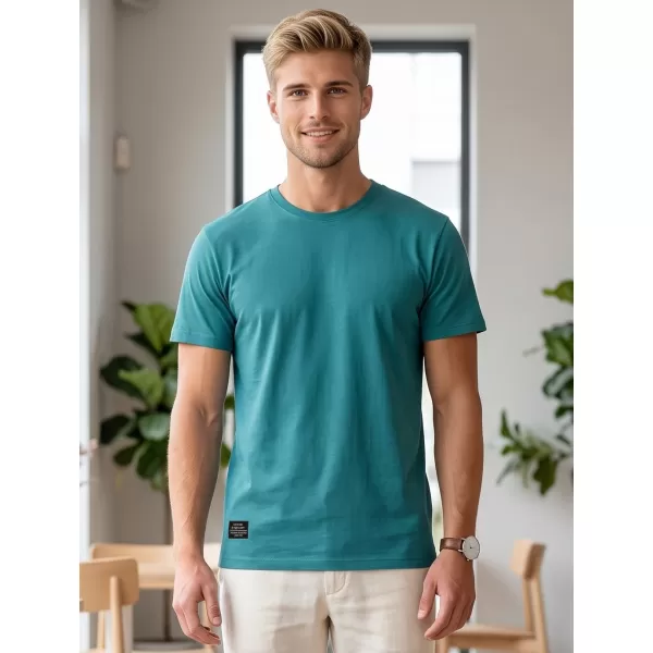  Moška majica s kratkimi rokavi ALTISPORT NP/ALMST20001 TEAL 