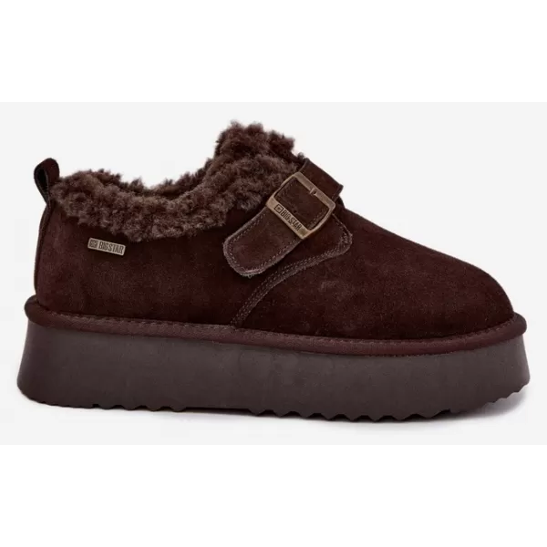  Ženski snežaki BIG STAR SHOES UU274319 RJAVA/BEŽ 