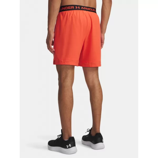  Moške kratke hlače UNDER ARMOUR VANISH WOVEN 6IN SHORTS 1373718-690 RDEČA 