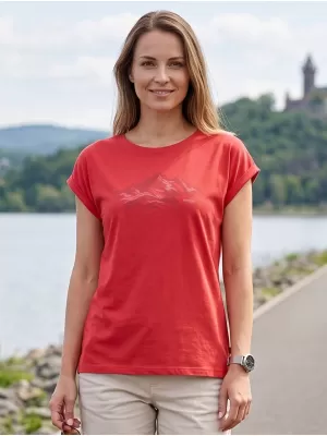 Ženska majica za prosti čas ALPINE PRO NOGERA 2 MALINA PC VARIANTA