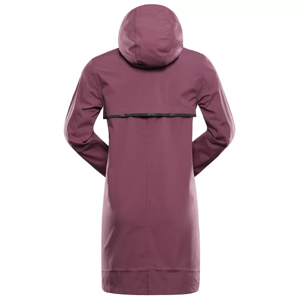  Ženski nepremočljiv plašč ALPINE PRO PERFETA 2 GROZDNI NEKTAR 