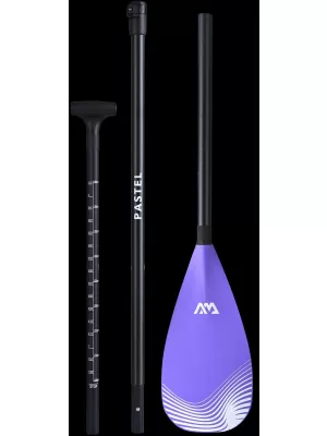 Veslo AQUA MARINA Pastel Fiber/Carbon 3D VIJOLIČNA