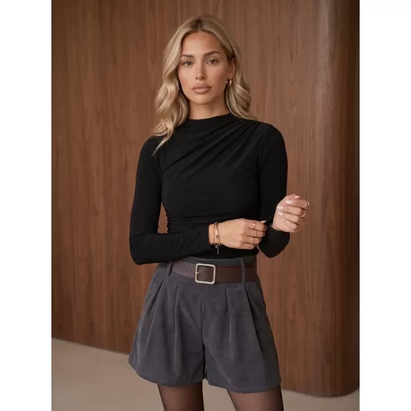  Ženska bluza DSTREET RY2938 ČRNA 