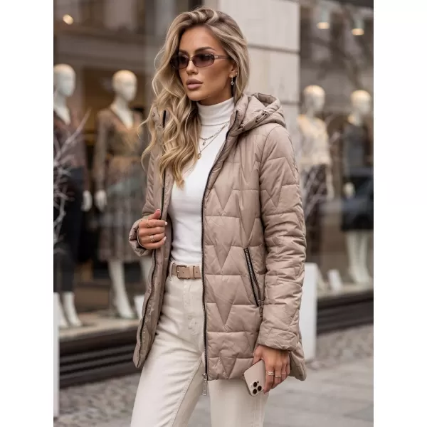  Ženska jakna DSTREET TY5793 KARAMELA 