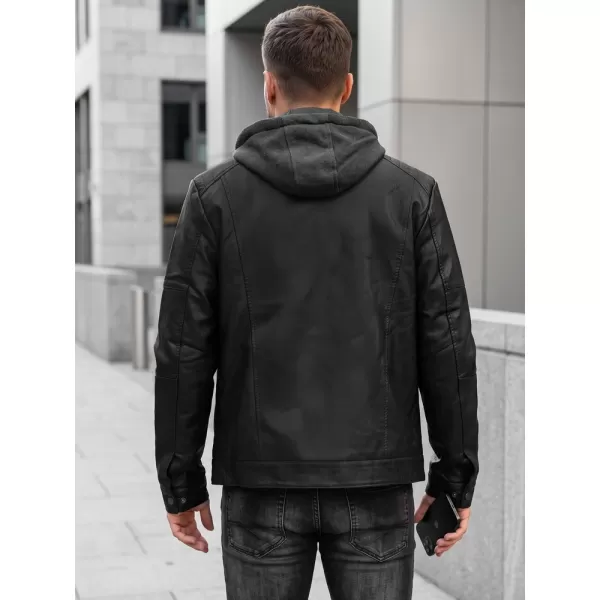  Moška jakna DSTREET TX5147 ČRNA 