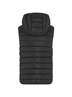 Ženski prešit telovnik URBAN CLASSICS TB8710-00007 ČRNA