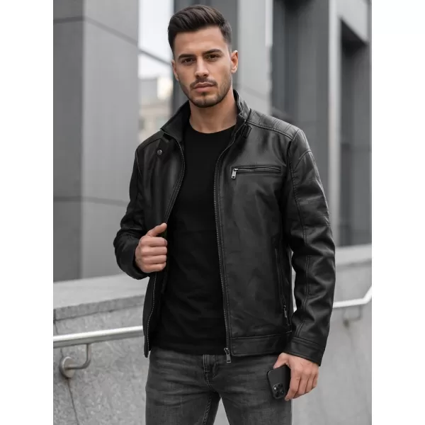  Moška jakna DSTREET TX5149 ČRNA 