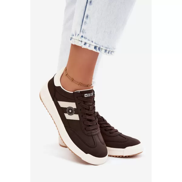  Ženske superge BIG STAR SHOES UU274024 RJAVA/BEŽ 