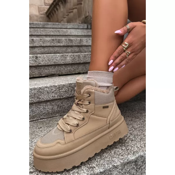  Ženski snežaki BIG STAR SHOES UU274166 BEŽ 