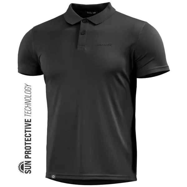  Moška majica s kratkimi rokavi PENTAGON ANASSA POLO K09017 ČRNA 