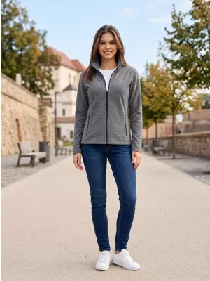 Ženski pulover iz flisa ALTISPORT ALW002852 ČRNI POUDAREK