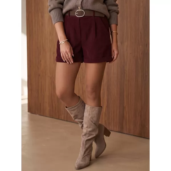  Ženske kratke hlače DSTREET SY0607 BORDO 