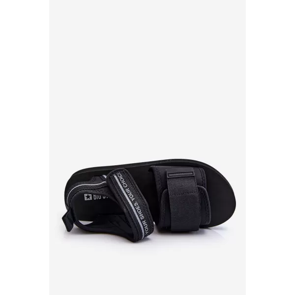  Ženske sandale BIG STAR SHOES LL274784 ČRNA 