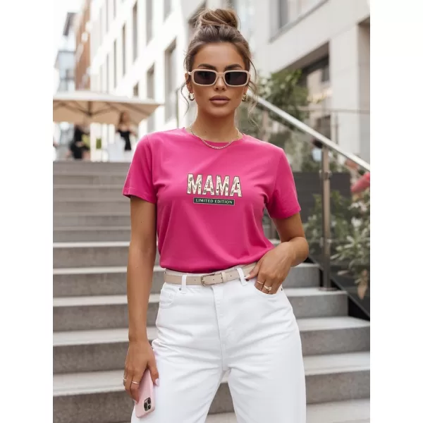  Ženska majica s kratkimi rokavi DSTREET NX5031RY ROZA 
