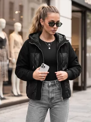 Ženska jakna DSTREET TY6093 ČRNA