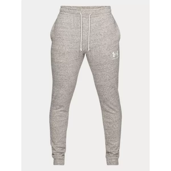  Moške trenirke UNDER ARMOUR SPORTSTYLE TERRY JOGGER 1329289-112 BELA 
