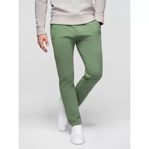  Moške trenirke OMBRE OM-PABS-0304 ZELENA 