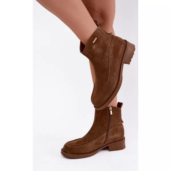  Ženski čevlji BIG STAR SHOES UU274601 RJAVE/BEŽ SENCE 