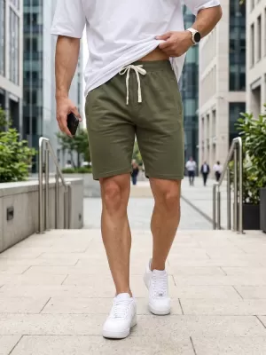 Moške kratke hlače DSTREET SX2627 KAKI
