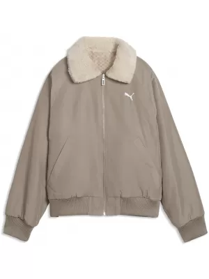Ženska jakna PUMA REVERSIBLE BLOUSON HIGH LOFT LINING JACK 69456681 MIŠJE SIVA