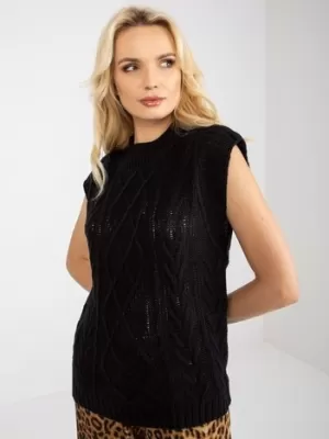 Ženski telovnik SUBLEVEL D90027W90785B3 NOIR