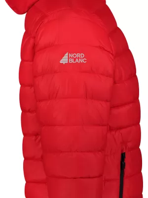 Moška prešita jakna NORDBLANC BOUND WJM8388 RDEČA