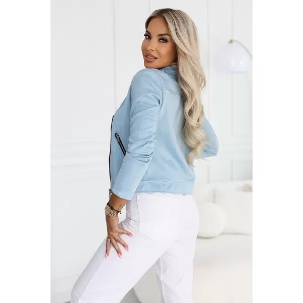  Ženska jakna NUMOCO 481-7 TURKIZNO MODRA 