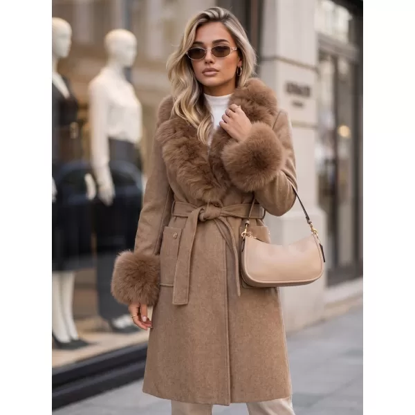  Ženski plašč DSTREET TY6075 KARAMELA 