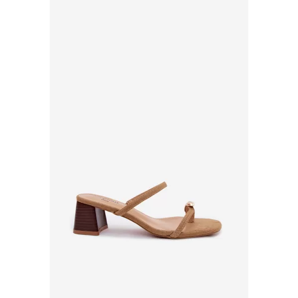  Ženski copati BOTO 22-391 KAKI 