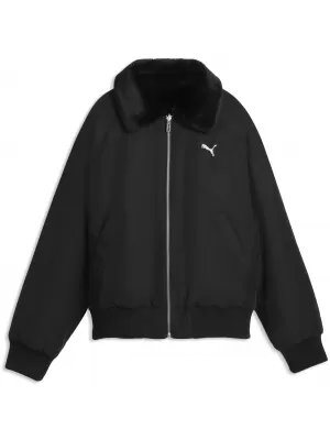 Ženska jakna PUMA REVERSIBLE BLOUSON HIGH LOFT LINING JACK 69456601 ČRNA PUMA