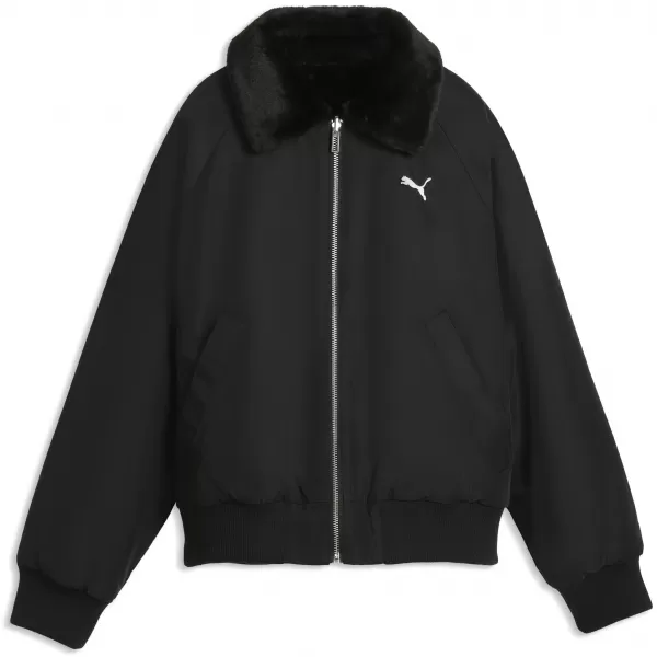  Ženska jakna PUMA REVERSIBLE BLOUSON HIGH LOFT LINING JACK 69456601 ČRNA PUMA 