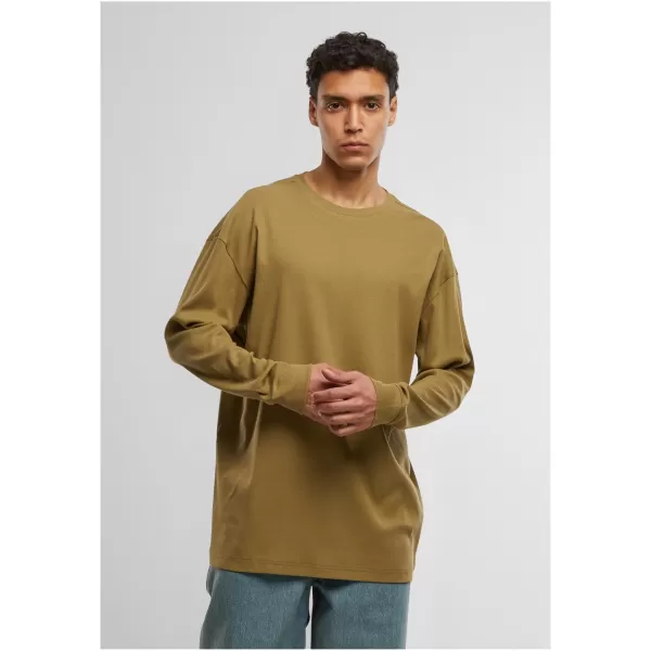  Moška majica s kratkimi rokavi URBAN CLASSICS TB6418 TINI OLIVNO 