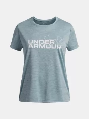 Dekliška majica s kratkimi rokavi UNDER ARMOUR TECH TWIST WDMK LOGO SS 6007134-466 MODRA