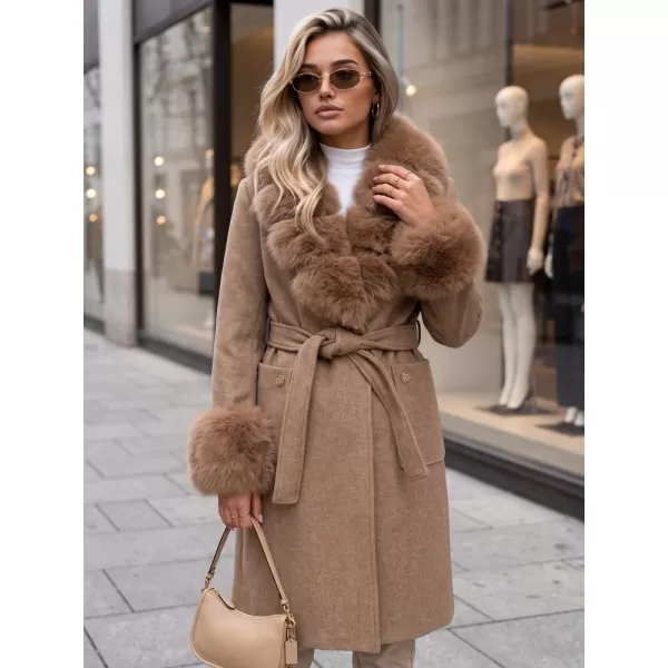  Ženski plašč DSTREET TY6075 KARAMELA 