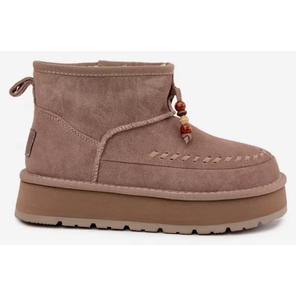  Ženski čevlji BIG STAR SHOES UU274679 BEŽ 