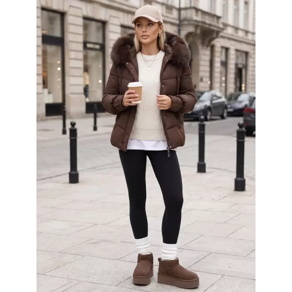  Ženska jakna DSTREET TY5894 RJAVA 