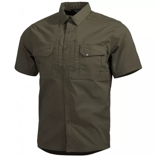  Moška srajca PENTAGON PLATO SHIRT SHORT K02019-SH RANGER ZELENA 