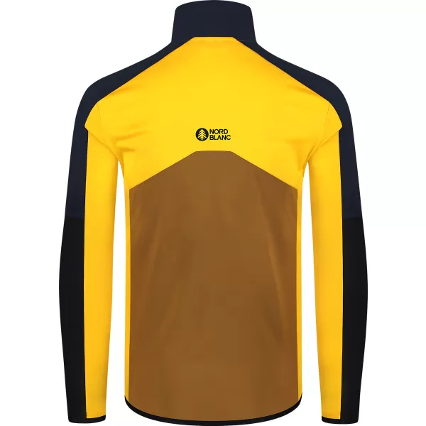  Moški powerfleece pulover NORDBLANC CUSP NBSFM8334 JANTAR 
