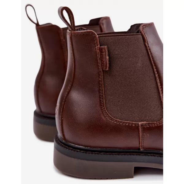  Moški čevlji BIG STAR SHOES UU174279 RJAVE/BEŽ SENCE 