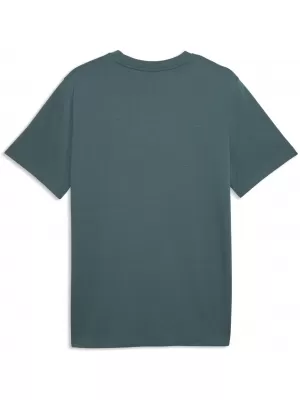 Moška majica s kratkimi rokavi PUMA GRAPHICS 2 COLOR SMALL NO. 1 LOGO TEE 68471790 ZELIŠČNI VRT