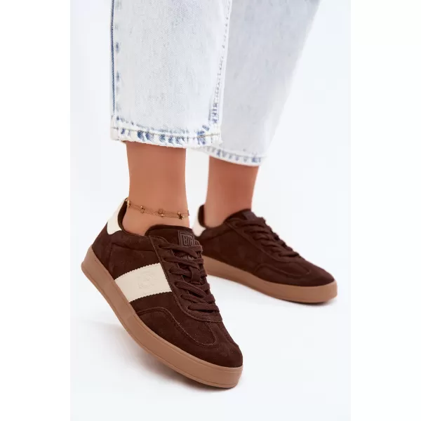  Ženske superge BIG STAR SHOES UU274008 RJAVA/BEŽ 