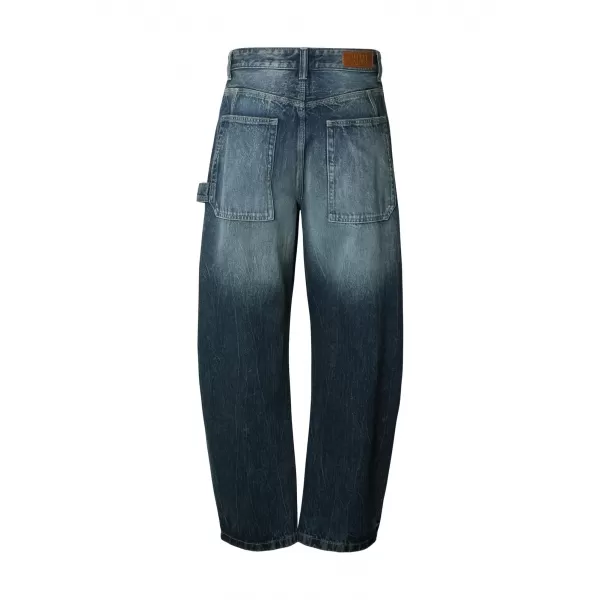  Moške hlače URBAN CLASSICS TB8057 TEMNO MODER MARMOR PRAN 