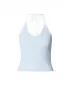 Ženski top URBAN CLASSICS TB8352-21550 ZAMRZNITEV MODRA