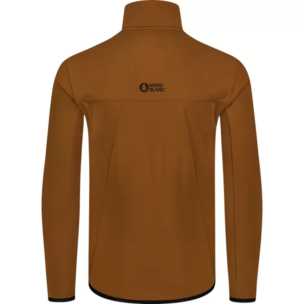  Moški powerfleece pulover NORDBLANC MORASS NBSFM8335 RJAVA 