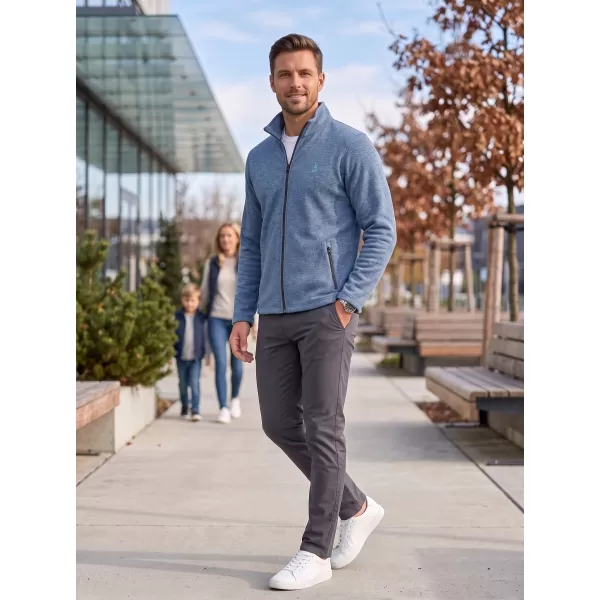  Moški pulover iz flisa ALTISPORT ALM002852 TEMNI DENIM POUDARKI 