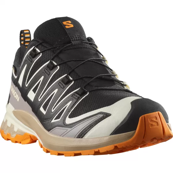  Moški čevlji SALOMON XA PRO 3D V9 GORE-TEX L47881900 ČRNI/VANILJEV LED/KURKUMA 