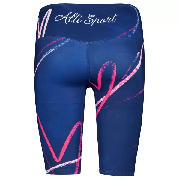  Ženske vrhunske pajkice čez kolena (nove velikosti) ALTISPORT VOJ/ALW082LEG06 TEMNO MODRA 