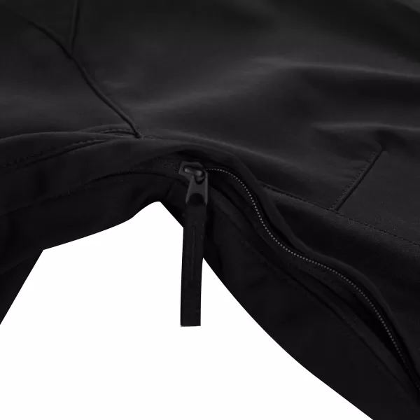  Ženska softshell jakna ALPINE PRO GEDERA ČRNA 