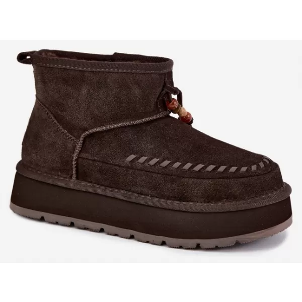  Ženski čevlji BIG STAR SHOES UU274678 RJAVA/BEŽ 