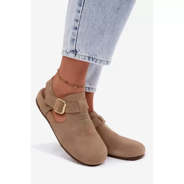  Ženske sandale BIG STAR SHOES TT274542 BEŽ 